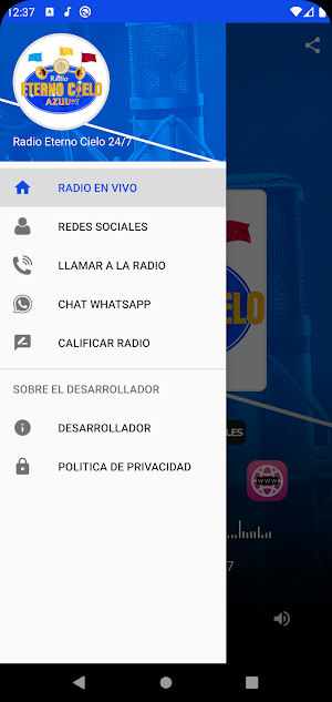 Radio Eterno Cielo Azul 24/7 Screenshot 2