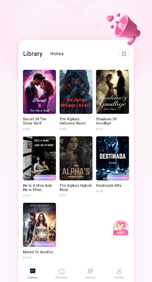 PinkStory-Sweet Reads Screenshot 1