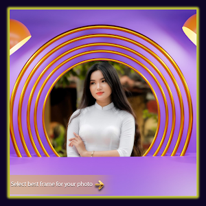 GeoMetric Photo Frame Editor Screenshot 0