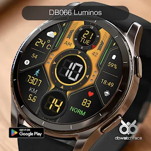 DB066 Luminos Watch Face Screenshot 0