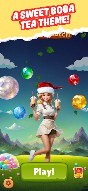 Bubble Tea Shooter Match Screenshot 1