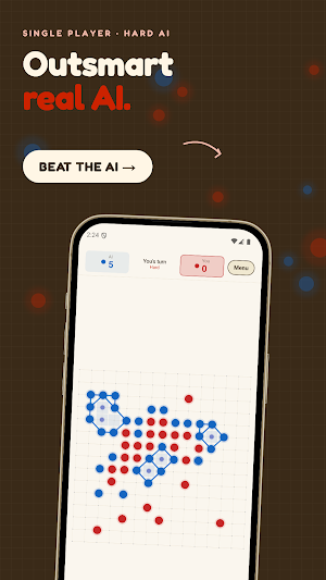 Dots Capture: Territory Wars Screenshot 1