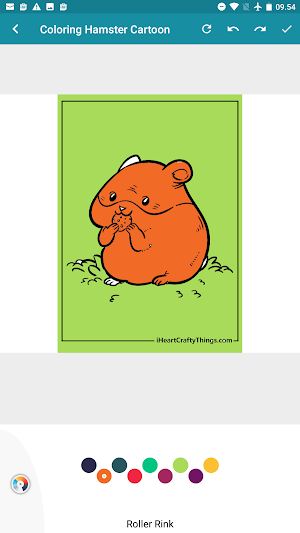 Little Hamster Coloring Pages Screenshot 3