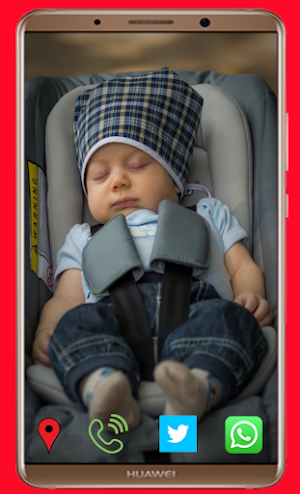Cute Sleep Baby Wallpaper Screenshot 1