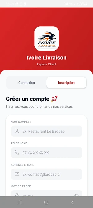 IVOIRE LIVRAISON Screenshot 2