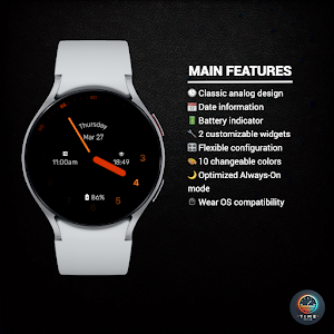 Hidden Time - watch face Screenshot 1