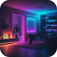 Neon Doodle Art