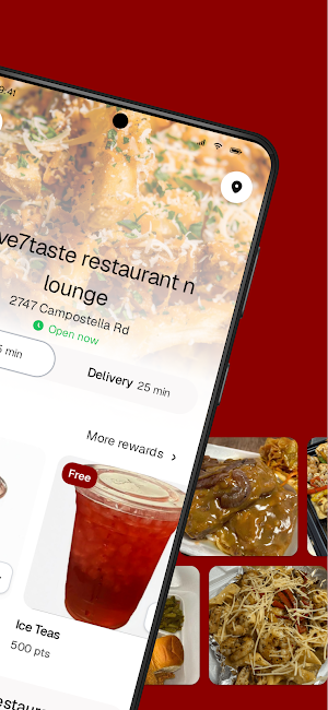 7five7taste restaurant Screenshot 1