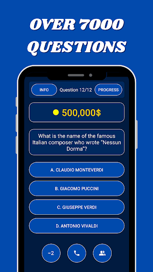 Millionaires Quiz 2025 Screenshot 0