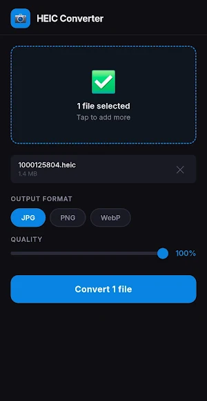 Heic Converter Heic to Jpg/Png Screenshot 1