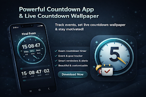 Countdown Wallpaper Pro Screenshot 0