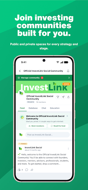 InvestLink Social Screenshot 2