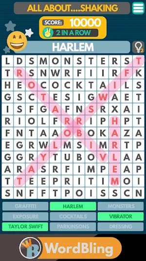 Word Bling: A funny offline wo Screenshot 2