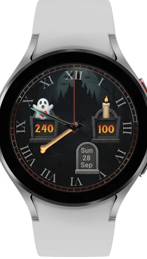 Halloween Castle - Watch Face Screenshot 2