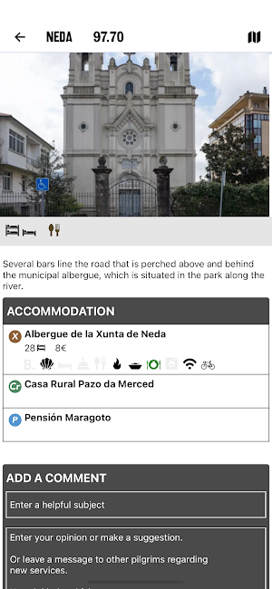 Wise Pilgrim Camino Inglés Screenshot 3