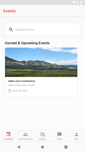 debra Care Conference Screenshot 1