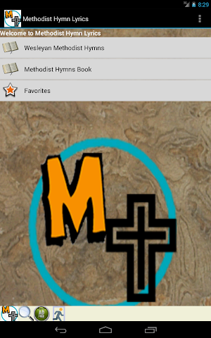 Methodist Hymn Lyrics Screenshot 0