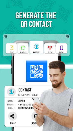 QR Generator & Barcode Reader Screenshot 3