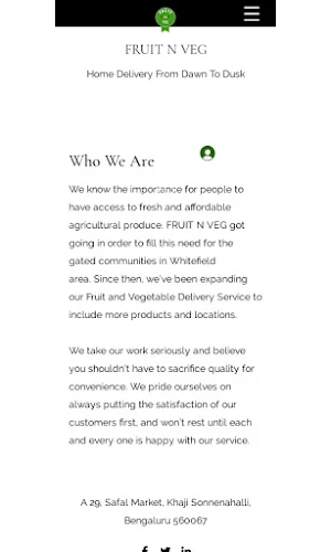 FRUIT N VEG Screenshot 0