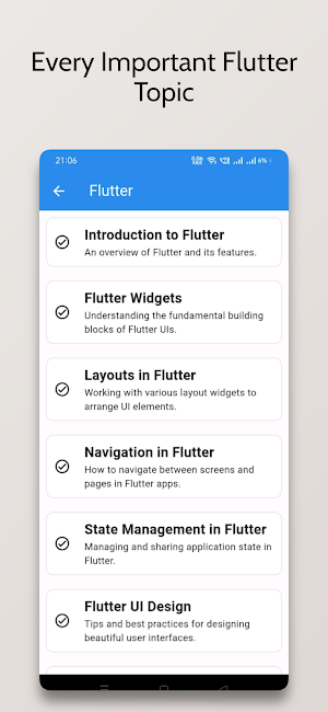 Flutter tutorial for beginners Screenshot 3