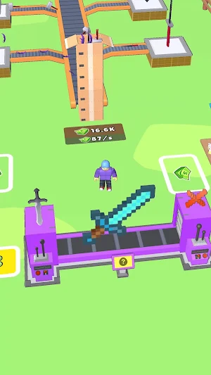 Weapon Line: Forge Tycoon Screenshot 0