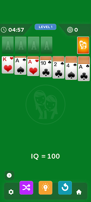 Hard Solitaire Screenshot 1