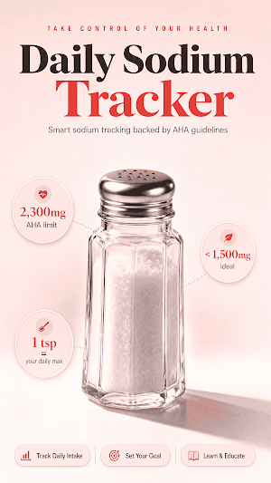 Sodium Tracker App Screenshot 0