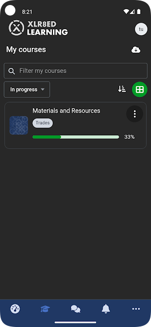XLR8ed Learning Screenshot 3