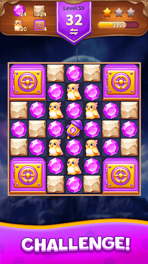 Jewels Adventure Match Blast Screenshot 2