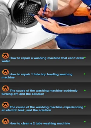 Learning washing machine repairs Screenshot 3