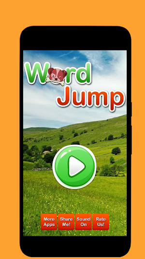 Correct Word Jump Game Screenshot 0