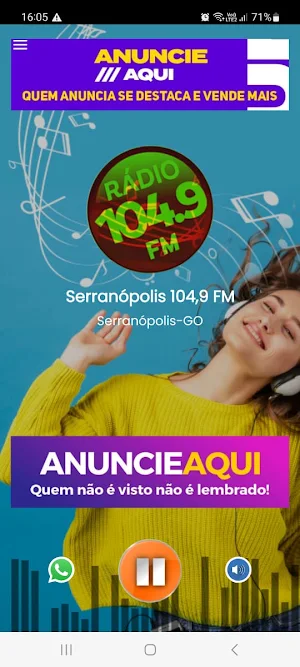 Serranópolis 104,9 FM Screenshot 3