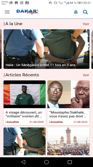 Dakar Infos Screenshot 3