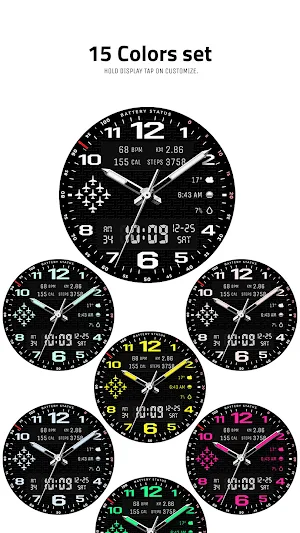 JW226 jwstudio watchface Screenshot 3