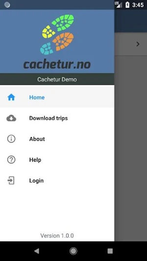 Cachetur.no Trip Assistant Screenshot 0