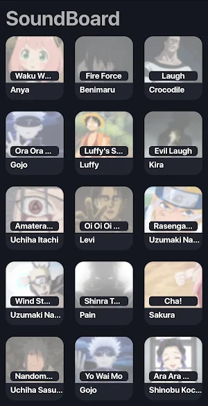 Anime Sound and Video Board Screenshot 1
