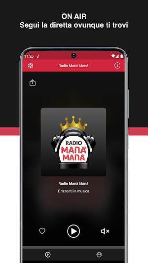 Radio Manà Manà Screenshot 2