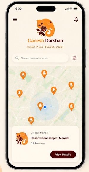 Smart Ganesh Darshan Screenshot 2