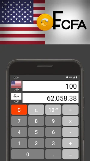 US Dollar / CFA Franc Screenshot 0