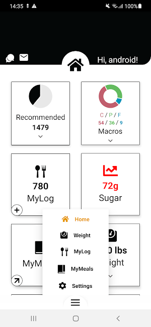 eMed eats™ Screenshot 2