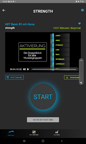 BodyClub Screenshot 2