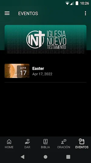 IGLESIA NUEVO TESTAMENTO Screenshot 2