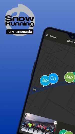 Snow Running Sierra Nevada Screenshot 0
