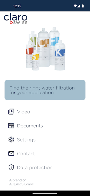 ClaroSwiss FilterApp Screenshot 0
