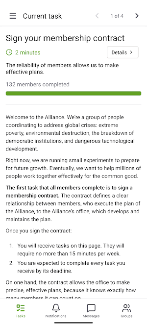 Alliance Platform Screenshot 0