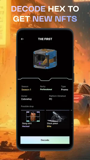 GUNZ Wallet Screenshot 1