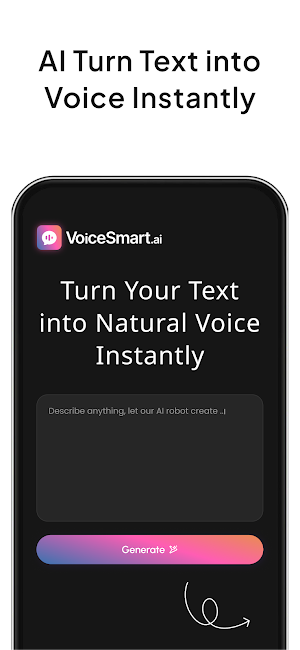 Smart TTS: AI Text to Speech Screenshot 0
