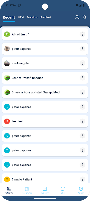 My Movement Rx Therapists Screenshot 1