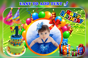 Happy Birthday Photo Frame Screenshot 1