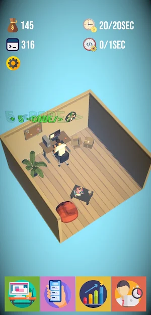 Idle Startup: incremental game Screenshot 0